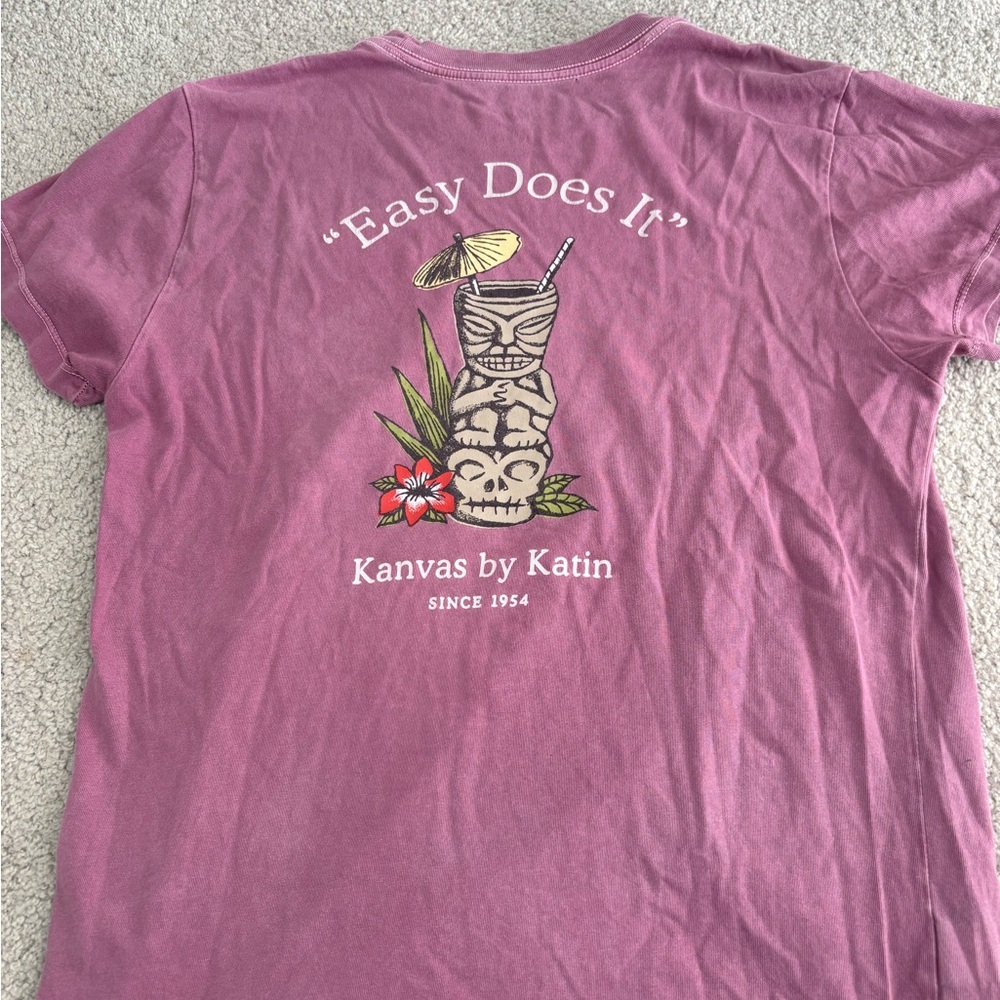 Katin Women's Dusty Pink Short Sleeve Tee - Picture 2 of 2